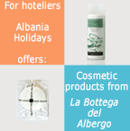 cosmetics for hotels in Albania